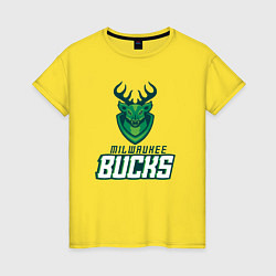 Женская футболка Milwaukee Bucks NBA