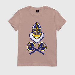 Женская футболка Викинг и секиры