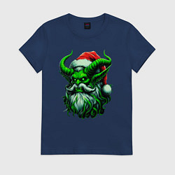 Женская футболка Крампус