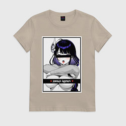 Женская футболка Секси Шогун Райден - Genshin impact