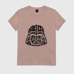 Женская футболка Dark side