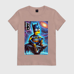 Женская футболка Batbart - ai art fantasy