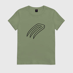 Женская футболка Магическая вилка