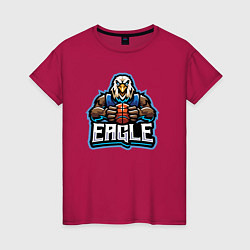 Женская футболка Eagle basketball