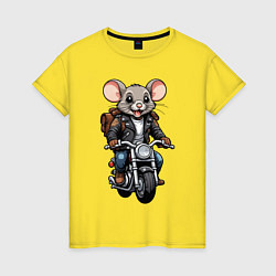 Женская футболка Biker mice