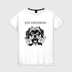 Женская футболка Joy Division - rock dog