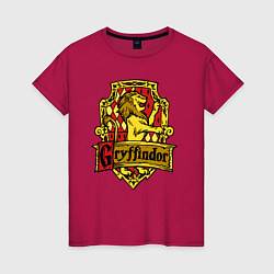 Женская футболка Hogwarts - gryffindor logo