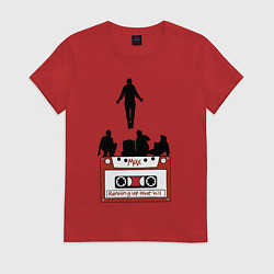 Футболка хлопковая женская Очень странные дела - Макс, цвет: красный