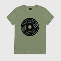 Женская футболка Hollywood style