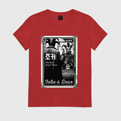 Женская футболка Joker - folie a deux meme