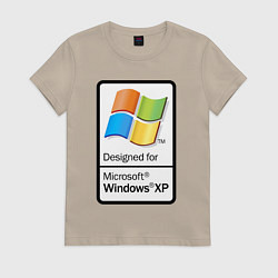 Женская футболка Предназначен для xp