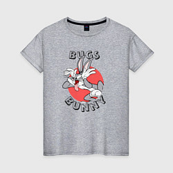 Женская футболка Кролик Багз Банни