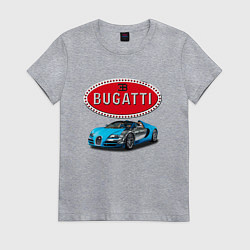 Женская футболка Bugatti - motorsport
