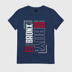 Женская футболка Bronx style