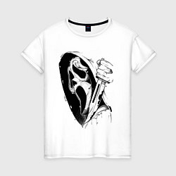 Женская футболка Крик - Гоуст фейс