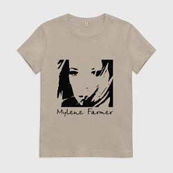 Женская футболка Милен Фармер