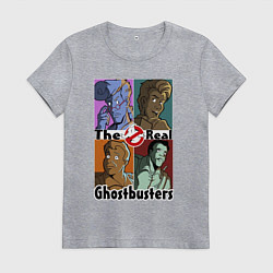 Женская футболка The real ghostbusters