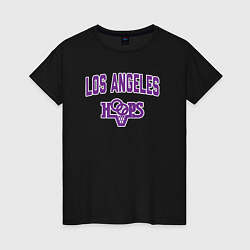 Женская футболка Los Angeles hoops