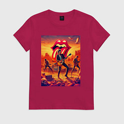 Женская футболка Rolling Stones - outdoor performance