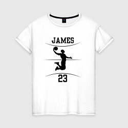 Женская футболка James 23