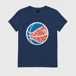 Женская футболка Oklahoma Thunder