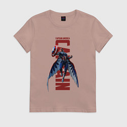 Женская футболка Капитан Америка: Новый мир