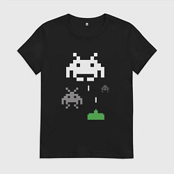 Женская футболка Space invaders