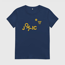 Женская футболка Jokic shot