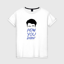 Женская футболка How you doin