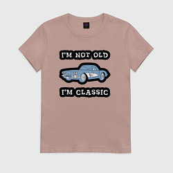 Женская футболка Я не старый, я классический