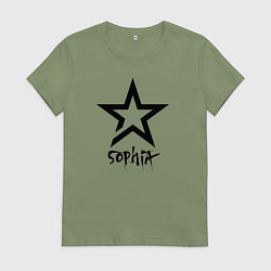 Женская футболка София - звезда