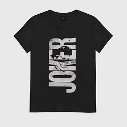 Женская футболка Джокер графити