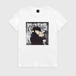 Женская футболка Мегуми магическая битва