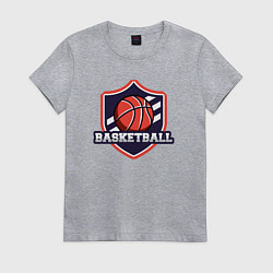 Женская футболка Basketball sport