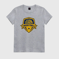 Женская футболка Basket team