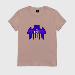 Женская футболка Cortex фиолетовый aneurism iv