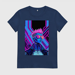 Женская футболка Неоновые панки