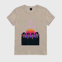 Женская футболка Astro retro