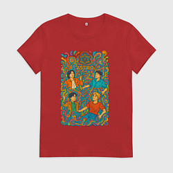 Женская футболка Astro психоделика