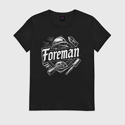 Женская футболка Прораб орнамент