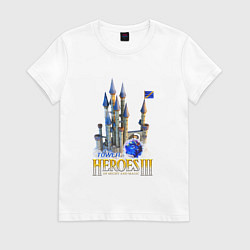 Женская футболка Heroes of might and magic 3 Tower