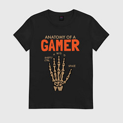 Женская футболка Рука геймера