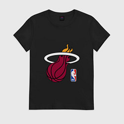 Женская футболка Майами Хит - команда НБА