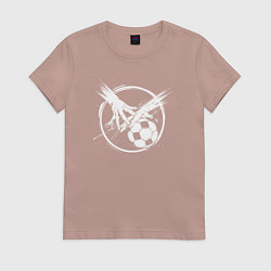 Женская футболка Рука и мяч для гандбола