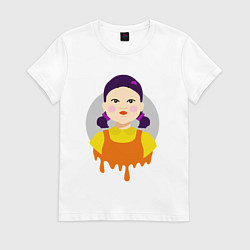 Женская футболка Кукла убийца