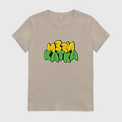 Женская футболка Иззи катка