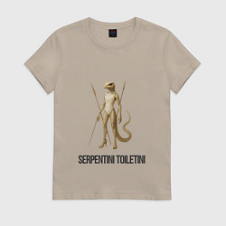 Женская футболка Serpentini Toiletini