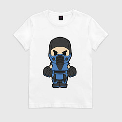 Женская футболка Sub-zero warrior