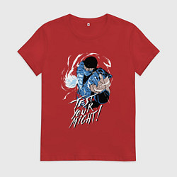 Женская футболка Саб-зиро проверь свою мощь