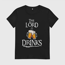 Женская футболка The lord of the drinks